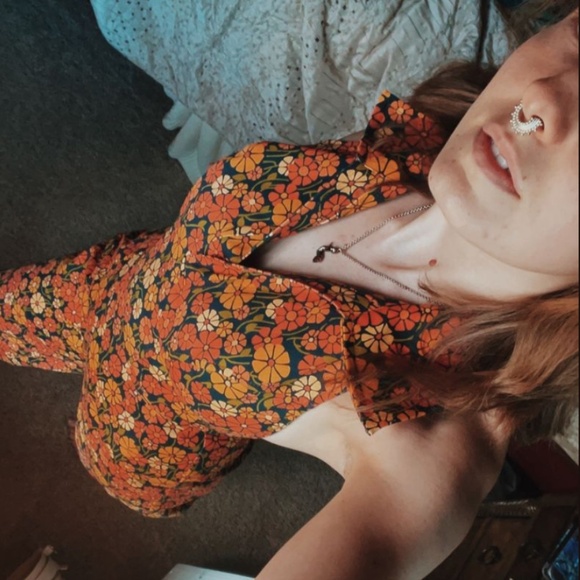 Miracle Eye Cecelia Jumpsuit in Marigold - Picture 3 of 3